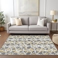 thumbnail image 1 of Addison Rugs Chantille Indoor/Outdoor Transitional Abstract Gray Washable Rectangle Rug, 9' x 12', 1 of 6