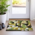 thumbnail image 1 of Addison Rugs Chantille Indoor/Outdoor Transitional Abstract Green Machine Washable Rectangle Rug, 1'8" x 2'6", 1 of 7