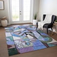 thumbnail image 1 of Addison Rugs Chantille Indoor/Outdoor Transitional Abstract Green Machine Washable Rectangle Rug, 8' x 10', 1 of 7