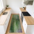 thumbnail image 1 of Addison Rugs Chantille Indoor/Outdoor Transitional Abstract Green Machine Washable Runner Rug, 2'3" x 7'6", 1 of 8
