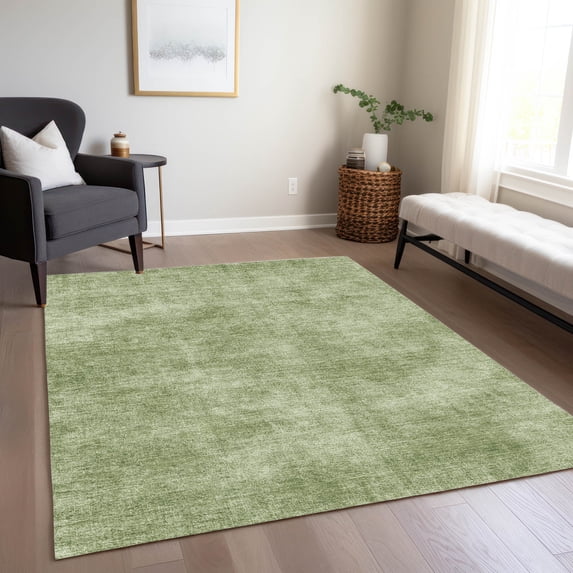 Addison Rugs Chantille Indoor/Outdoor Transitional Abstract Green Washable Rectangle Rug, 2'6" x 3'10"