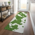 thumbnail image 1 of Addison Rugs Chantille Indoor/Outdoor Transitional Abstract Green Washable Runner Rug, 2'3" x 7'6", 1 of 6