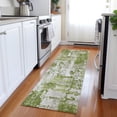 thumbnail image 1 of Addison Rugs Chantille Indoor/Outdoor Transitional Abstract Green Washable Runner Rug, 2'3" x 7'6", 1 of 6