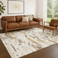 thumbnail image 1 of Addison Rugs Chantille Indoor/Outdoor Transitional Abstract Ivory Machine Washable Rectangle Rug, 5' x 7'6", 1 of 8