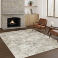 thumbnail image 1 of Addison Rugs Chantille Indoor/Outdoor Transitional Abstract Ivory Machine Washable Rectangle Rug, 5' x 7'6", 1 of 8