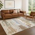 thumbnail image 1 of Addison Rugs Chantille Indoor/Outdoor Transitional Abstract Ivory Machine Washable Rectangle Rug, 8' x 10', 1 of 8