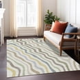 thumbnail image 1 of Addison Rugs Chantille Indoor/Outdoor Transitional Abstract Ivory Machine Washable Rectangle Rug, 8' x 10', 1 of 8