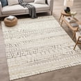 thumbnail image 1 of Addison Rugs Chantille Indoor/Outdoor Transitional Abstract Ivory Machine Washable Rectangle Rug, 8' x 10', 1 of 8