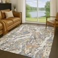 thumbnail image 1 of Addison Rugs Chantille Indoor/Outdoor Transitional Abstract Ivory Machine Washable Rectangle Rug, 9' x 12', 1 of 8