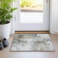 thumbnail image 1 of Addison Rugs Chantille Indoor/Outdoor Transitional Abstract Ivory Washable Rectangle Rug, 1'8" x 2'6", 1 of 6