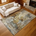 thumbnail image 1 of Addison Rugs Chantille Indoor/Outdoor Transitional Abstract Khaki Machine Washable Rectangle Rug, 5' x 7'6", 1 of 8