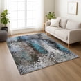 thumbnail image 1 of Addison Rugs Chantille Indoor/Outdoor Transitional Abstract Khaki Machine Washable Rectangle Rug, 8' x 10', 1 of 8