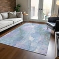 thumbnail image 1 of Addison Rugs Chantille Indoor/Outdoor Transitional Abstract Lavender Machine Washable Rectangle Rug, 3' x 5', 1 of 7
