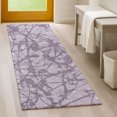 thumbnail image 1 of Addison Rugs Chantille Indoor/Outdoor Transitional Abstract Lavender Machine Washable Runner Rug, 2'3" x 7'6", 1 of 7