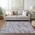 thumbnail image 1 of Addison Rugs Chantille Indoor/Outdoor Transitional Abstract Lavender Washable Rectangle Rug, 8' x 10', 1 of 6