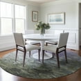 thumbnail image 1 of Addison Rugs Chantille Indoor/Outdoor Transitional Abstract Lavender Washable Round Rug, 8' x 8', 1 of 6