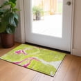 thumbnail image 1 of Addison Rugs Chantille Indoor/Outdoor Transitional Abstract Lime Washable Rectangle Rug, 1'8" x 2'6", 1 of 6