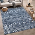 thumbnail image 1 of Addison Rugs Chantille Indoor/Outdoor Transitional Abstract Navy Machine Washable Rectangle Rug, 8' x 10', 1 of 8