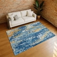 thumbnail image 1 of Addison Rugs Chantille Indoor/Outdoor Transitional Abstract Navy Machine Washable Rectangle Rug, 9' x 12', 1 of 8