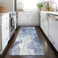 thumbnail image 1 of Addison Rugs Chantille Indoor/Outdoor Transitional Abstract Navy Washable Runner Rug, 2'3" x 7'6", 1 of 6