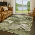 thumbnail image 1 of Addison Rugs Chantille Indoor/Outdoor Transitional Abstract Olive Machine Washable Rectangle Rug, 9' x 12', 1 of 8
