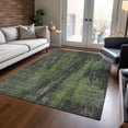 thumbnail image 1 of Addison Rugs Chantille Indoor/Outdoor Transitional Abstract Olive Washable Rectangle Rug, 5' x 7'6", 1 of 6