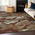 thumbnail image 1 of Addison Rugs Chantille Indoor/Outdoor Transitional Abstract Paprika Washable Rectangle Rug, 8' x 10', 1 of 6