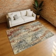 thumbnail image 1 of Addison Rugs Chantille Indoor/Outdoor Transitional Abstract Pewter Machine Washable Rectangle Rug, 10' x 14', 1 of 8
