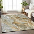 thumbnail image 1 of Addison Rugs Chantille Indoor/Outdoor Transitional Abstract Pewter Washable Rectangle Rug, 9' x 12', 1 of 6