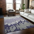 thumbnail image 1 of Addison Rugs Chantille Indoor/Outdoor Transitional Abstract Purple Washable Rectangle Rug, 3' x 5', 1 of 6