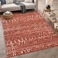 thumbnail image 1 of Addison Rugs Chantille Indoor/Outdoor Transitional Abstract Red Machine Washable Rectangle Rug, 3' x 5', 1 of 8