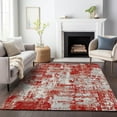 thumbnail image 1 of Addison Rugs Chantille Indoor/Outdoor Transitional Abstract Red Washable Rectangle Rug, 3' x 5', 1 of 6