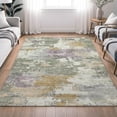 thumbnail image 1 of Addison Rugs Chantille Indoor/Outdoor Transitional Abstract Sage Machine Washable Rectangle Rug, 5' x 7'6", 1 of 8