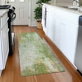 thumbnail image 1 of Addison Rugs Chantille Indoor/Outdoor Transitional Abstract Sage Washable Runner Rug, 2'3" x 7'6", 1 of 6