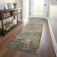 thumbnail image 1 of Addison Rugs Chantille Indoor/Outdoor Transitional Abstract Sage Washable Runner Rug, 2'3" x 7'6", 1 of 6