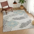 thumbnail image 1 of Addison Rugs Chantille Indoor/Outdoor Transitional Abstract Silver Machine Washable Rectangle Rug, 10' x 14', 1 of 8