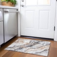 thumbnail image 1 of Addison Rugs Chantille Indoor/Outdoor Transitional Abstract Silver Washable Rectangle Rug, 1'8" x 2'6", 1 of 6