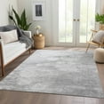 thumbnail image 1 of Addison Rugs Chantille Indoor/Outdoor Transitional Abstract Silver Washable Rectangle Rug, 3' x 5', 1 of 6
