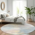 thumbnail image 1 of Addison Rugs Chantille Indoor/Outdoor Transitional Abstract Sky Washable Round Rug, 8' x 8', 1 of 6