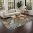thumbnail image 1 of Addison Rugs Chantille Indoor/Outdoor Transitional Abstract Taupe Machine Washable Rectangle Rug, 9' x 12', 1 of 8