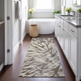 thumbnail image 1 of Addison Rugs Chantille Indoor/Outdoor Transitional Abstract Taupe Machine Washable Runner Rug, 2'3" x 7'6", 1 of 7