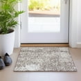 thumbnail image 1 of Addison Rugs Chantille Indoor/Outdoor Transitional Abstract Taupe Washable Rectangle Rug, 1'8" x 2'6", 1 of 6