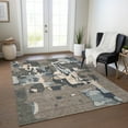 thumbnail image 1 of Addison Rugs Chantille Indoor/Outdoor Transitional Abstract Taupe Washable Rectangle Rug, 2'6" x 3'10", 1 of 6