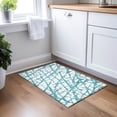 thumbnail image 1 of Addison Rugs Chantille Indoor/Outdoor Transitional Abstract Teal Washable Rectangle Rug, 1'8" x 2'6", 1 of 6