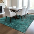 thumbnail image 1 of Addison Rugs Chantille Indoor/Outdoor Transitional Abstract Teal Washable Rectangle Rug, 10' x 14', 1 of 6
