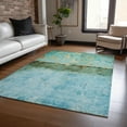 thumbnail image 1 of Addison Rugs Chantille Indoor/Outdoor Transitional Abstract Teal Washable Rectangle Rug, 3' x 5', 1 of 6