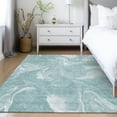 thumbnail image 1 of Addison Rugs Chantille Indoor/Outdoor Transitional Abstract Teal Washable Rectangle Rug, 5' x 7'6", 1 of 6