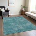 thumbnail image 1 of Addison Rugs Chantille Indoor/Outdoor Transitional Abstract Teal Washable Rectangle Rug, 9' x 12', 1 of 6