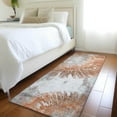 thumbnail image 1 of Addison Rugs Chantille Indoor/Outdoor Transitional Abstract Terracotta Washable Runner Rug, 2'3" x 7'6", 1 of 6