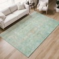 thumbnail image 1 of Addison Rugs Chantille Indoor/Outdoor Transitional Abstract Turquoise Machine Washable Rectangle Rug, 10' x 14', 1 of 8